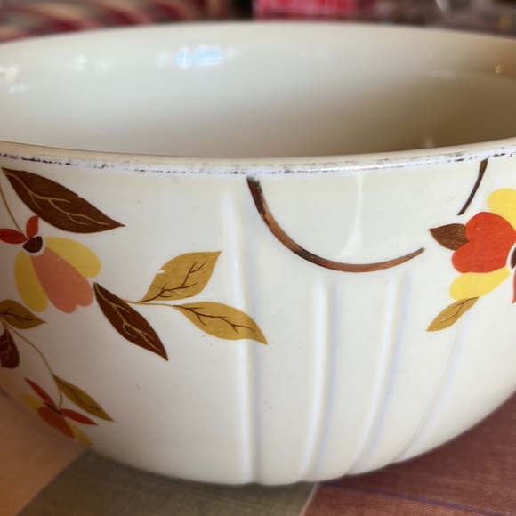 Vintage 1950s Halls Superior Mary Dunbar Jewel Homemakers Inst 2 nesting bowls - Picture 5 of 6